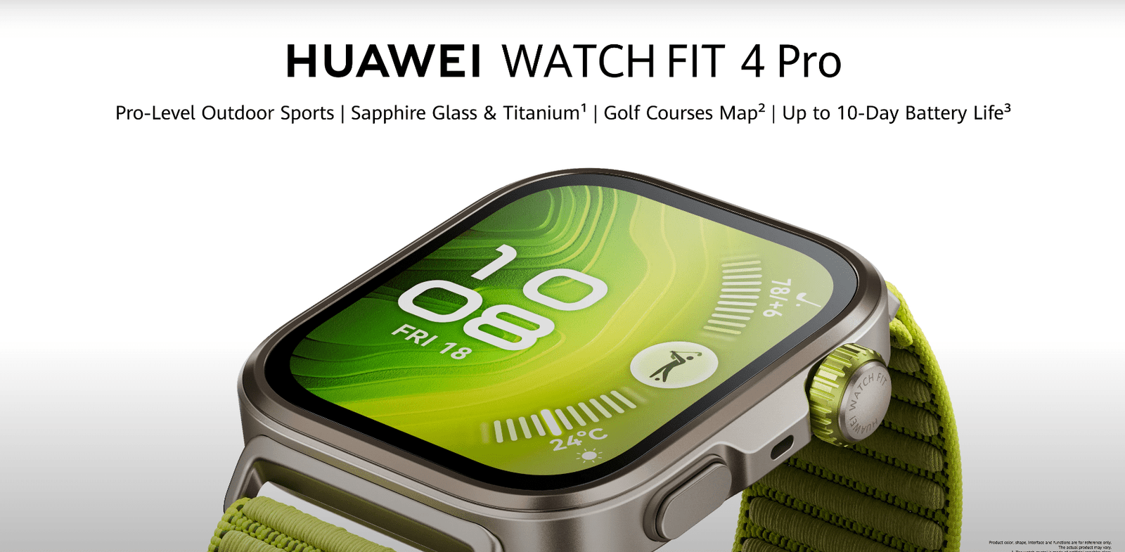 HUAWEI WATCH FIT 4 Pro with AI: